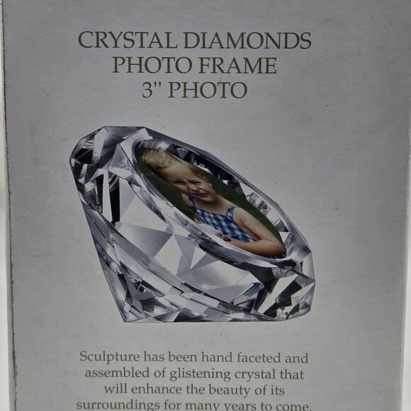 Crystal Diamonds photo frame by Godinger - Picture 2 of 4